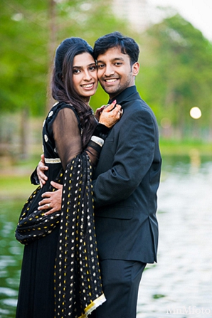 indian wedding engagement photo shoot bride groom