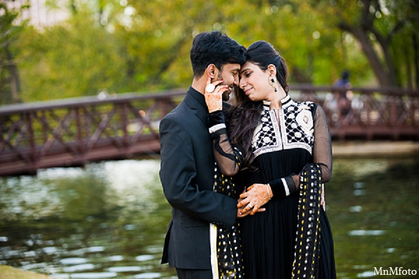 indian wedding engagement photos bridge bride groom