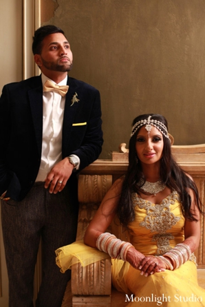 indian-wedding-bride-groom-yellow-dress