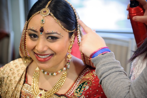 indian wedding bridal look