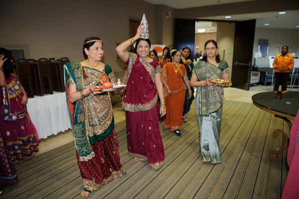 indian wedding bride entrance