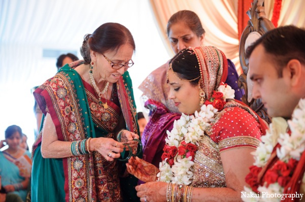 indian wedding ceremony bride