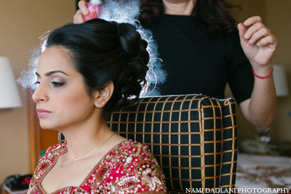 indian wedding bridal hair