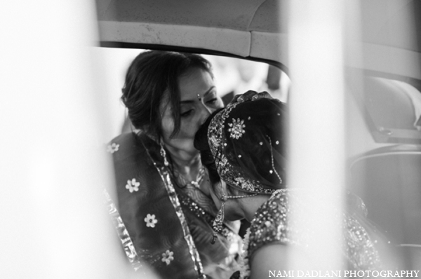 indian wedding bride car