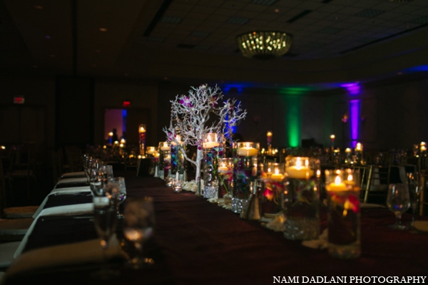 indian wedding reception decor lighting