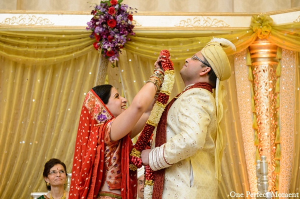 indian wedding ceremony groom bride