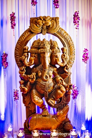 indian wedding decor statues