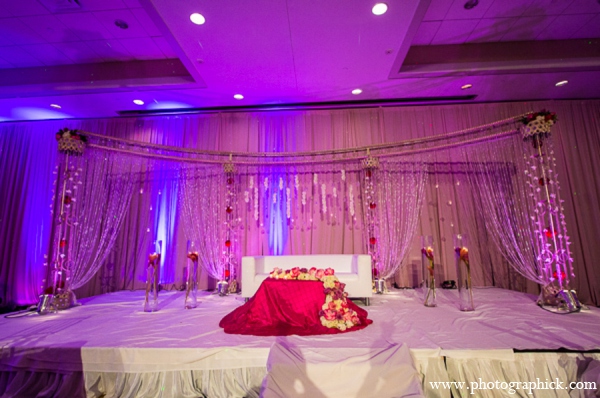 indian wedding reception stage