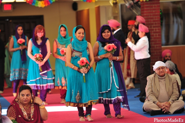 indian wedding ceremony fusion bouquet