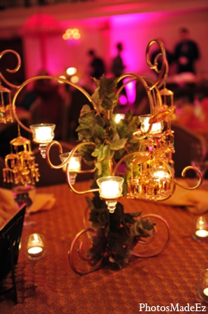 indian wedding floral decor lighting