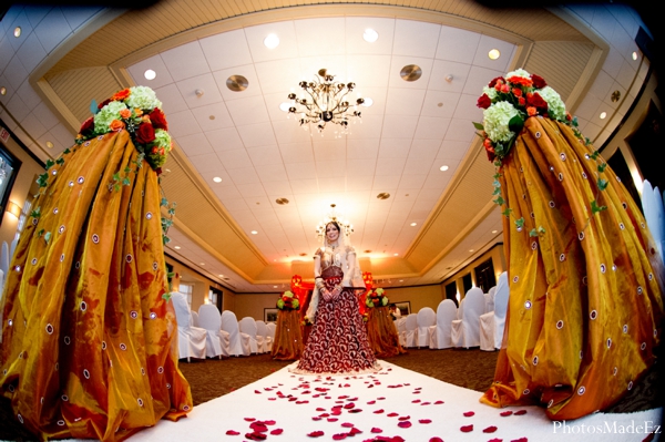 indian wedding ceremony venue design floral