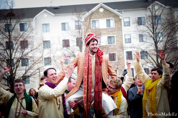 indian wedding baraat celebration white horse