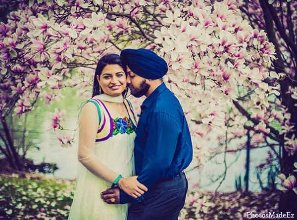 indian wedding bride groom engagement portraits