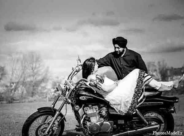 indian wedding engagement photography black white