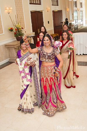 indian wedding bride lengha