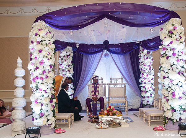 indian wedding ceremony mandap