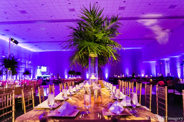 indian wedding reception lighting decor floral venue