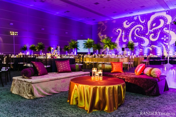 indian wedding reception lighting table setting decor