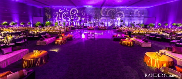 indian wedding reception lighting venue