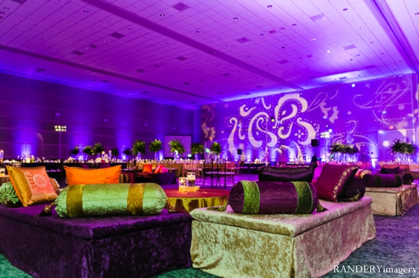 indian wedding reception lighting venue