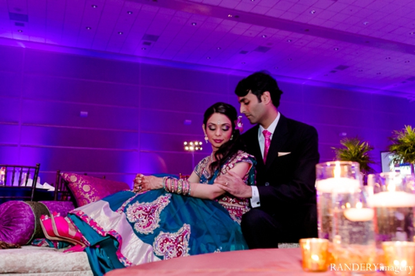 indian wedding bride groom lighting venue