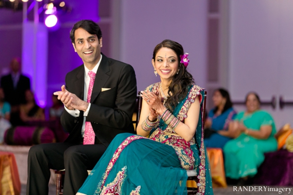 indian wedding bride groom reception