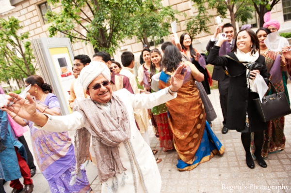 indian wedding baraat guests party