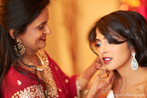 indian wedding getting ready reception bride traditional