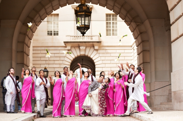 indian wedding portrait bride groom wedding party ideas