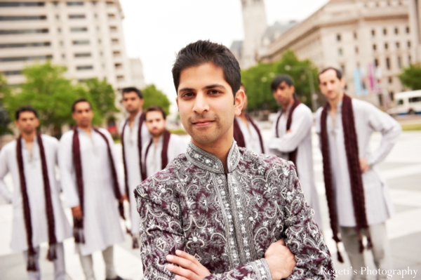 indian wedding portrait traditional inspiration groomsmen groom