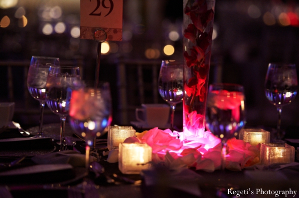 indian wedding reception detail decor