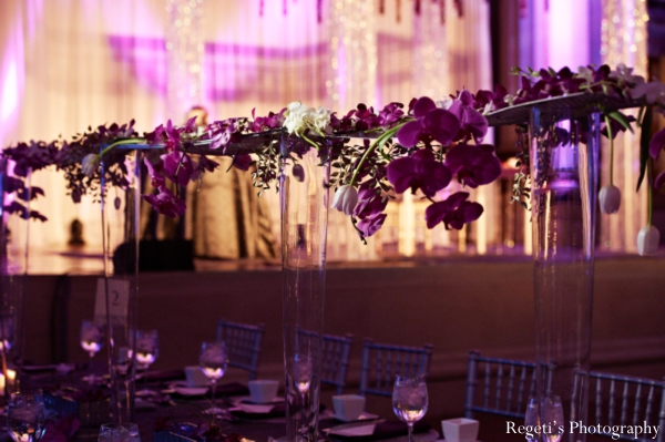 indian wedding reception floral inspiration