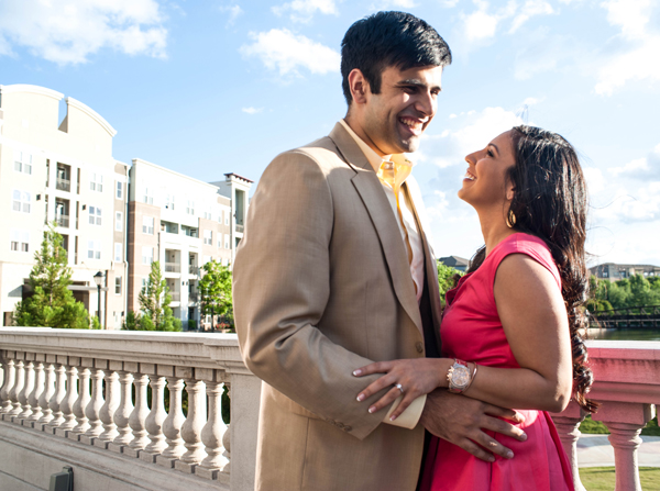 indian wedding engagement portraits photography