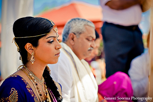 indian bride wedding photography makeup