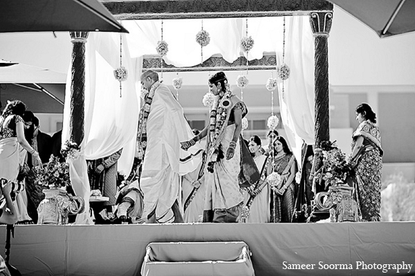 indian wedding bride groom mandap traditional