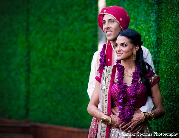 indian wedding portraits bride groom ceremony