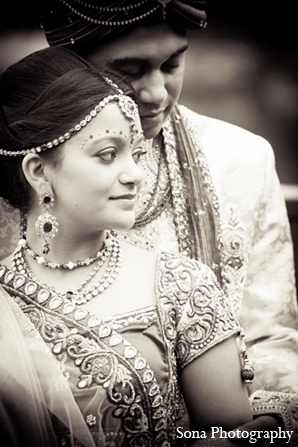 indian wedding bride groom portraits