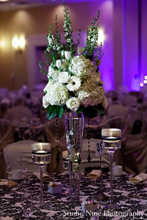 indian wedding reception floral