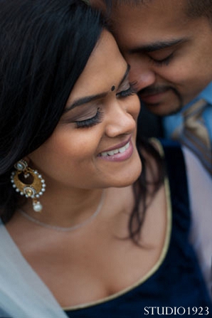 indian wedding engagement photography close up bride