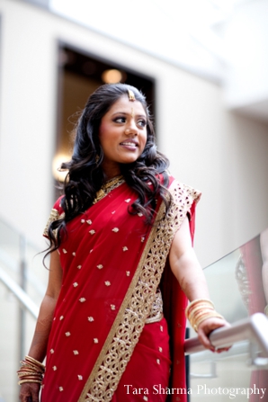 indian wedding bridal traditional dress portrait