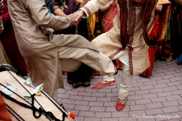 indian wedding baraat street celebration