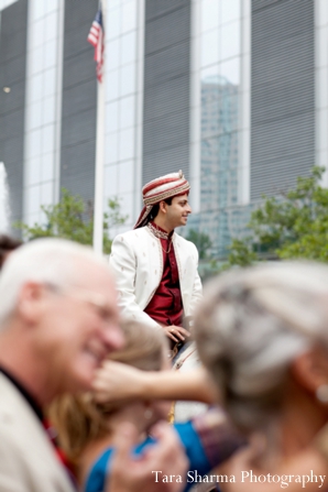 indian wedding baraat street celebration