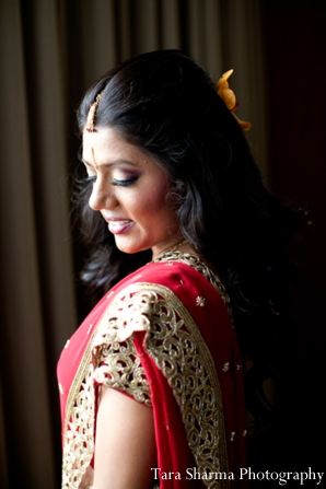 indian wedding bridal portrait maharani