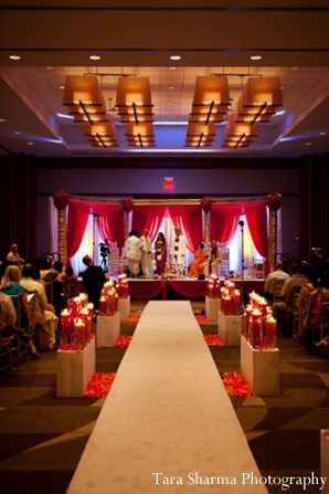 indian wedding ceremony venue lighting