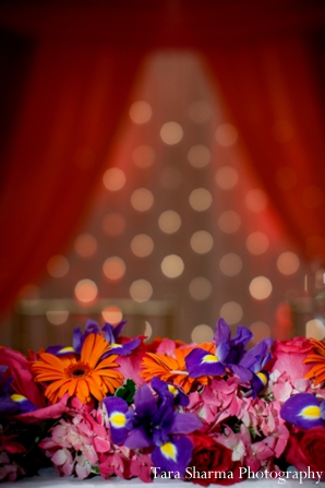 indian wedding reception venue lighting