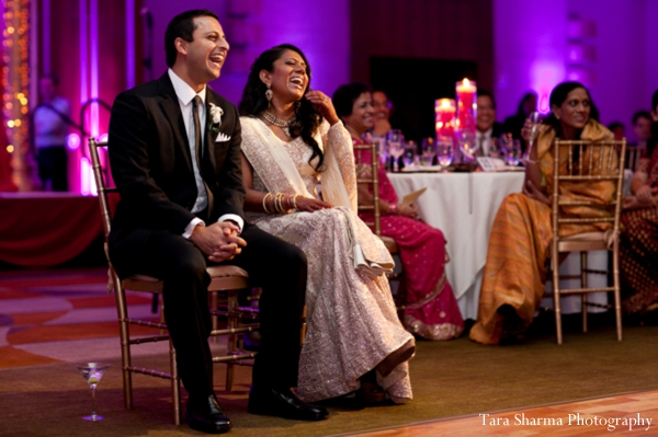 indian wedding bride groom reception