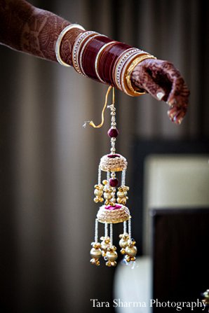 indian wedding bride getting ready kalira