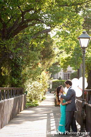 indian engagement portraits outdoor venue