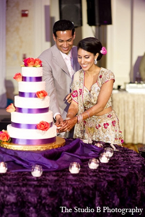 indian wedding cake bride groom