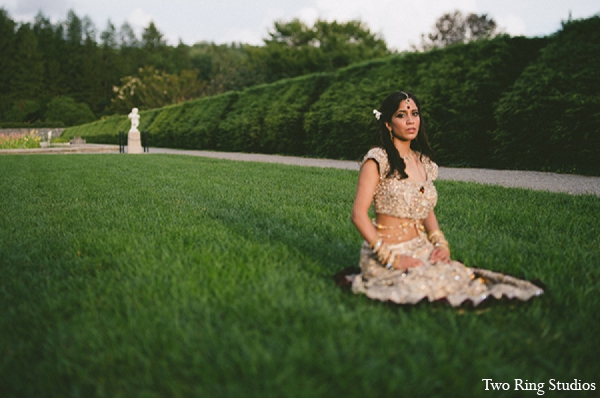 indian bride wedding portraits landscape